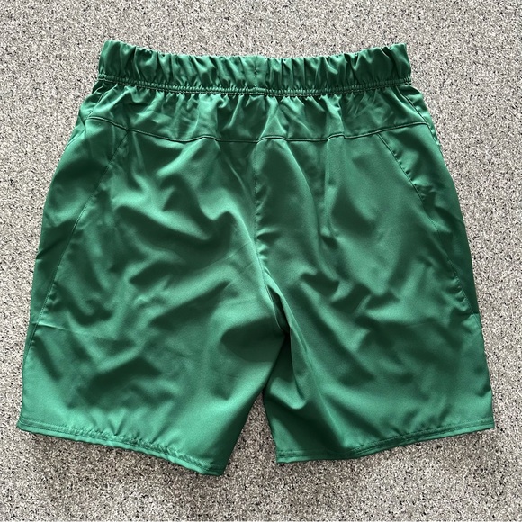 Nike Court Flex 9" Tennis Shorts Green DH4935-342 Men's Size M or L w/‎ Pockets - Picture 4 of 6